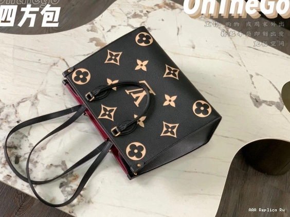AAA Pruses Bags VUITTON LOUIS ONTHEGO MM 0819